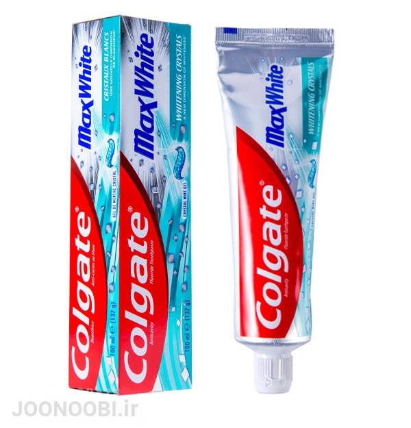 کلگیت خمیر دندان 100 مکس وایت